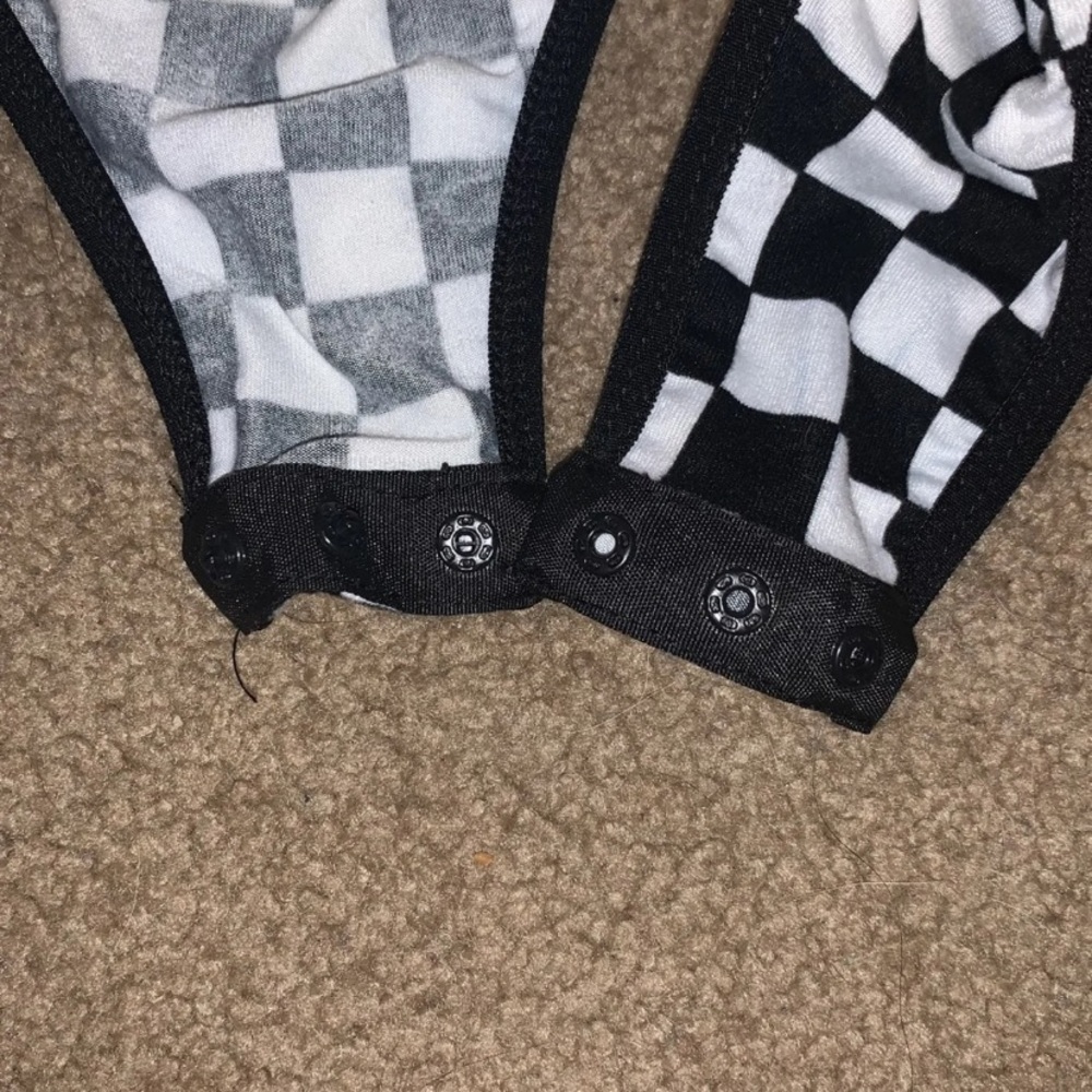 Checkered bodysuit - Picture 2 of 3